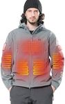 DEWBU Heated Jacket for Men with 12