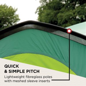 Coleman Kobuk Valley 3 Plus BlackOut Bedroom Tent – 3-Person Waterproof Dome