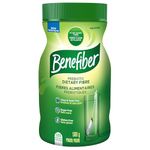 Benefiber Prebiotic Fibre Supplement Powder, Promotes Good Gut Health, Unflavoured & Completely Clear, Dissolves in Drinks & Food, Plant‑Based, Sugar‑Free, Gluten‑Free, Non-GMO, Daily Soluable Fibre Supplement, 125 Servings (500 g)