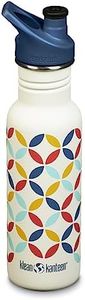 Klean Kanteen Botella Classic con Tapa Sport 18oz (532ml) lunares retro
