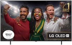 LG OLED65B56LA 65-Inch OLED 4K UHD Smart TV, B5 Series, (α8 AI Processor, Dolby Atmos, Freeview Play and Amazon Alexa, 120Hz) [Model 2025]