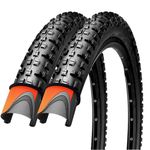 26/27.5/29x2.25 inch Bike Tires Pair Mountain Bike Tires 60 TPI Bicycle Tires Kevlar Foldable Tires Pack of 2 (2 Pack 27.5x2.25)