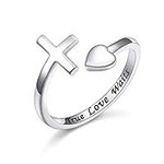 Sterling Silver True Love Waits Hea