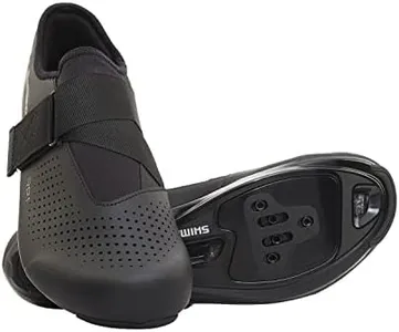 SHIMANO SH-RP101 High Performing All-Rounder Cycling Shoe, Black, 10-10.5 Women / 8.5-9 Men (EU 43)