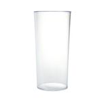 Clear Acrylic Cylinder Vase Hard Wearing Lightweight Durable Plastic 25cm High by Smithers Oasis