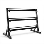 CAP Barbell 3-Tier Dumbbell Storage Rack | 51-Inch | Black