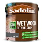 Sadolin Wet Wood Decking Stain 2.5 litre Colour - Grey Slate