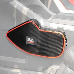 KEMIMOTO UTV Protective Knee Pads 2 Packs Compatible with Kawasaki Teryx KRX 1000 2020-2022 2023 2024 Storage Bag Accessories