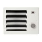 Broan 170 Wall Heater, 500/1000 Watt 120 VAC, White Painted Grille