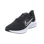 Nike Men's Downshifter 11 Sneaker, Black Black White Dk Smoke Grey, 10 UK