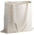 JMS Bridge 10 x Natural 5oz Cotton Shopping Tote Bags - Shoppers - ideal for Printing or Fabric Painting