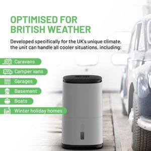 MeacoDry Arete One 20L Dehumidifier – Quiet Home Moisture Removal