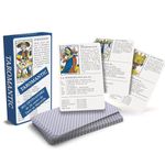 Editions DUSSERRE - Jeu Taromantic de 26 Cartes- Jeu de Cartes Divinatoire inspiré du Tarot de Marseille - Cartomancie Divination - Coaching Personnel - Version française - 10011453