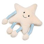 Webby Plush Star Soft Pillow with Arm & Leg, Stuffed Toy Doll for 2+ Year Boys and Girls