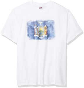 Soffe Men's T-Shirt, New York Crest, X-Large