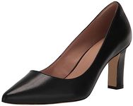Cole Haan Women's Mylah Heel Pump 75MM, Black Leather, 9-B US