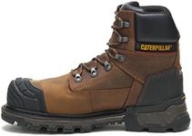 Cat Footwear Men's Excavatorxl 6" Wp Ct Construction Boot, Dark Brown, 10.5