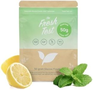 The Fresh Test, 50-gram Powder Drink Mix | Additive-Free, Non-GMO, Organic Ingredients | Mint Lemonade