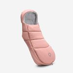 Bugaboo Footmuff - All-Season Stroller Accessory Weatherproof Climate Control Removable and Reflective (Evening Pink)