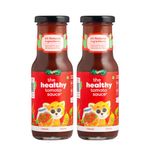 Troovy Healthy Sauce Dip Spread (2 Tomato) | 100% Chemical Free | No Preservatives | No MSG | No Trans Fat | No Processed Sugar | All Natural Ingredients | 440 gm (Pack of 2)