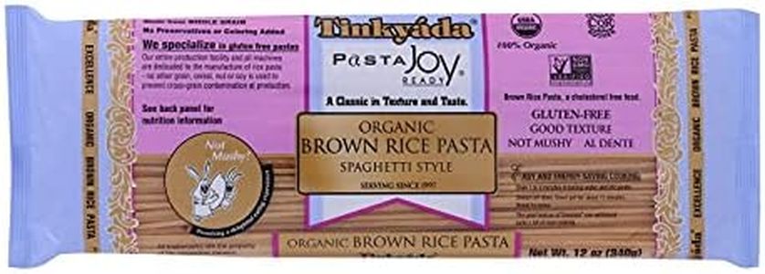 Tinkyada Organic Spaghetti Brown Rice Pasta, 12 Ounce - 12 per case.12