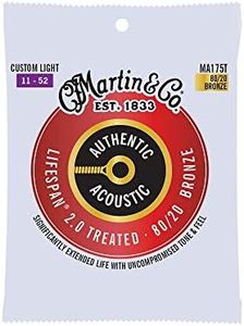 Martin Strings Acoustic Guitar Strings CSTM Light