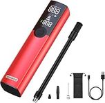 Woowind Electric Bike Pump Cordless Tire Inflator, Portable Rechargeable Air Compressor Pump for Bicycle,Scooter,Balls (BP188)