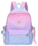 TYPIFY® Preppy Korean KPop BTS Ribbon Unicorn Women's & Girls Backpack| Best School & College Bag|Gift for Her