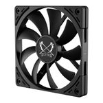 Scythe Kaze Flex II 120 Slim PWN Premium Slim PC Fan,120mm x 15mm, Fluid Dynamic Bearing, 4-Pin Connector (Kaze Flex II Slim, 1200RPM)