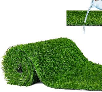 Mazovia Gazon Synthétique Exterieur avec Picots 30mm - Faux Gazon pour Balcon, Terasse et Jardin - Premium Tapis Gazon au mètre - Fausse Herbe Balcon - Tapis Herbe Artificielle - 133x150 cm - Vert