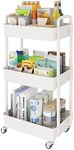 Laiensia 3-Tier Storage Cart,Multif