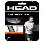 HEAD Synthetic Gut Tennis String Full Set, 17 Gauge, Gold, 40 Foot Length