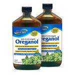 NORTH AMERICAN HERB & SPICE Oreganol P73 Juice - 12 fl oz - Pack of 2 - Wild Oregano Oil - Heart & Digestive Health - Kidney, Pancreas & Liver Support - Non-GMO - 173 Total Servings