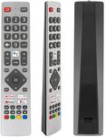 New Infrared Remote Control Replacement for Sharp Smart TVs, Compatible with 24BI6EA 32BI5EA 40BI5EA 40BL2EA 40BN6EA 43BL5EA 43BN5EA 55BL5EA 65BL3EA (NO Voice Function)