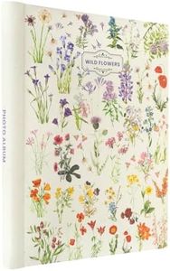 Grupo Erik - Album Photo Traditionnel Wild Flowers 24 x 32 cm - Avec Pages Adhésives et Couverture Rigide, Album Photo Traditionnel, Album Photo Vierge Album Photo 10 x 15 cm