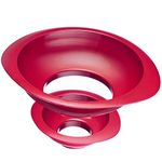 Westmark Set of 2 Canning Funnels, Filling spout diameter: 4.2/7.5 cm, Plastic, Twix, Red, 11552270