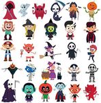 400 PCS Halloween Temporary Tattoos