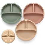 Eascrozn Suction Plates for Baby 3 