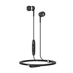 Sennheiser CX 80S In-ear Headphones with In-line One-Button Smart Remote – Black