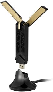 ASUS USB-AX56 WiFi 6 AX1800 USB WiFi Adapter - Dual Band WiFi 6 Client, 2x2 Support, Gaming and Streaming, Plug-and-Play, WPA3 Network Security, MU-MIMO, Beamforming