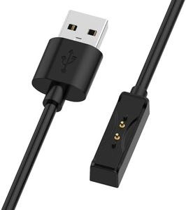 QHBAMD Magnetic Cable Intended Charger for COROS Heart Rate Monitor Armband, Replacement USB Charging Cable Cord for COROS Heart Rate Monitor Accessories 3.3ft/1M