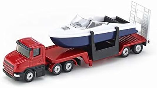 Siku - Low Loader with Boat