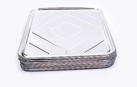 Replace parts 20-Pack Disposable Foil Oven Liners – Keep Your Oven Clean and Healthy – Perfect Silver Foil Drip Pan Tray for Cooking, Baking, Roasting, and Grilling- 18.5 x15.5” inch