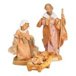 Fontanini by Roman Classic Holy Family Nativity Set, 3-Piece, 5-Inch Each