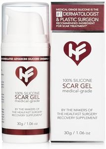 Physician Formulated Silicone Scar Gel Semi-Solid Sheeting - Advanced Crosspolymer Medical Grade Liquid Sheeting for Face, Body, Surgery, C Section, Burn, Keloidal & Hypertrophic Scars