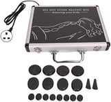 Hot Stones For Massage Set,16pcs Portable Heatable Massage Stones Warmer Kit For Spa Massage Relaxing,Relieve Muscle Pain