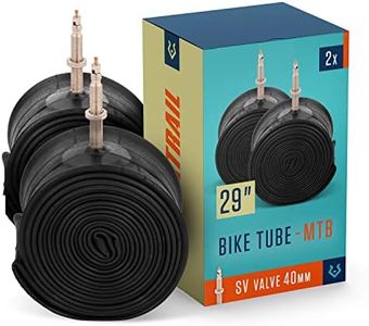 Alphatrail MTB Bicycle Inner Tube Rick 29 Inch SV Presta Valve 2x Set with Mobility Guarantee I Compatible Bike Tyres Continental, Conti, Schwalbe, Maxxis, Michelin & Vittoria Bike Tube