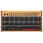 Behringer CRAVE Analog Synthesizer Analog Semi-Modular Synthesizer with 3340 VCO, Classic Ladder Filter, 32-Step Sequencer and 16-Voice Poly Chain, Compatible with PC and Mac