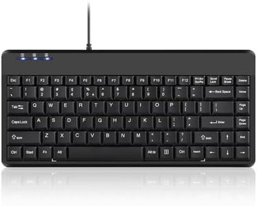 PERIBOARD-409U, Mini Keyboard - USB - 12.40x5.79x0.79 Inch Dimension - Piano Finish Black - US English Layout