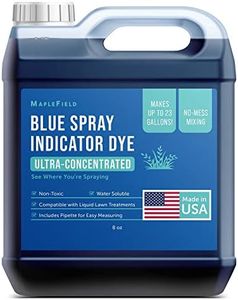 Blue Spray Indicator - Dye for Weed Spraying - Mark Where You've Sprayed with Blue Dye - Safe & Non-Permanent Dye with Pipette for Easy Mixing - 8oz